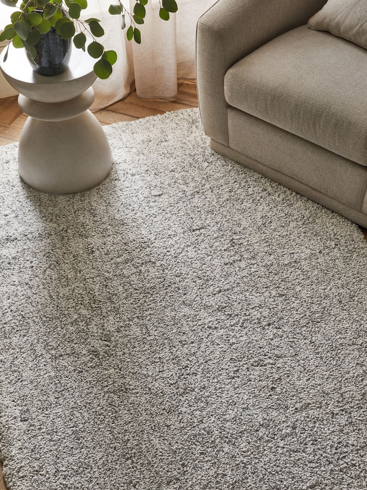 Grey Soft Speckle Rug - Image 2 of 10