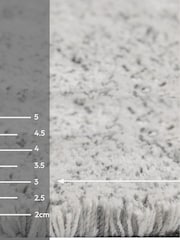 Grey Soft Speckle Rug - Image 9 of 10