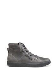 Hotter Grey Rapid X Wide Lace/Zip Boots - Image 1 of 4
