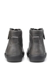 Hotter Grey Rapid X Wide Lace/Zip Boots - Image 3 of 4