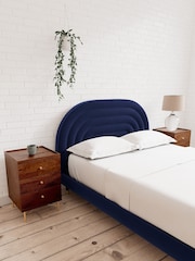 Swoon Brown Halle Bedside Table - Image 2 of 7