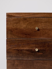 Swoon Brown Halle Bedside Table - Image 7 of 7