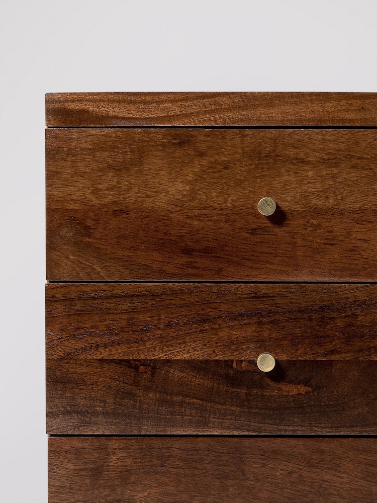 Swoon Brown Halle Bedside Table - Image 7 of 7
