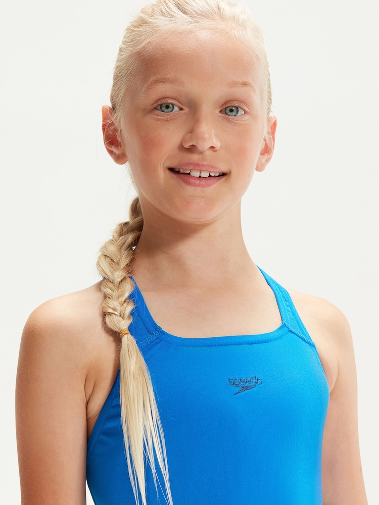 Speedo Blue ECO Endurance+ Medalist Swimsuit - Image 5 of 8