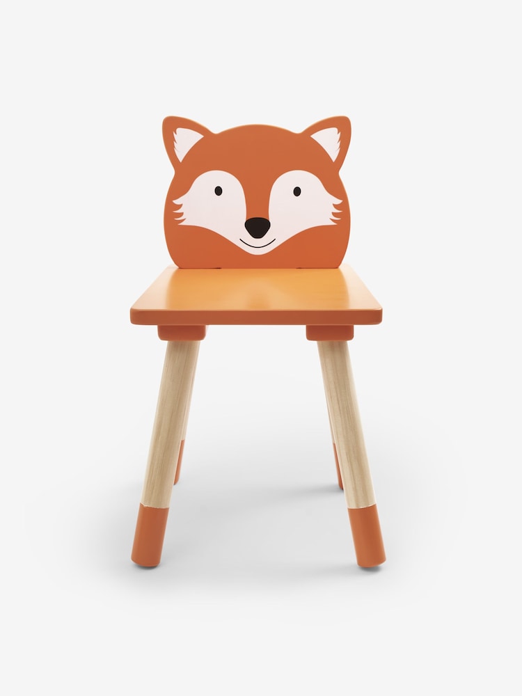 JoJo Maman Bébé Fox Wooden Children's Chair - Image 2 of 5