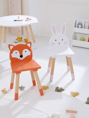 JoJo Maman Bébé Fox Wooden Children's Chair - Image 5 of 5