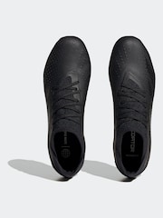 adidas Black Adult Predator Accuracy.3 Firm Ground Boots - Image 6 of 9