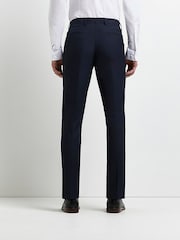 River Island Blue Twill Skinny Fit Trousers - Image 2 of 5