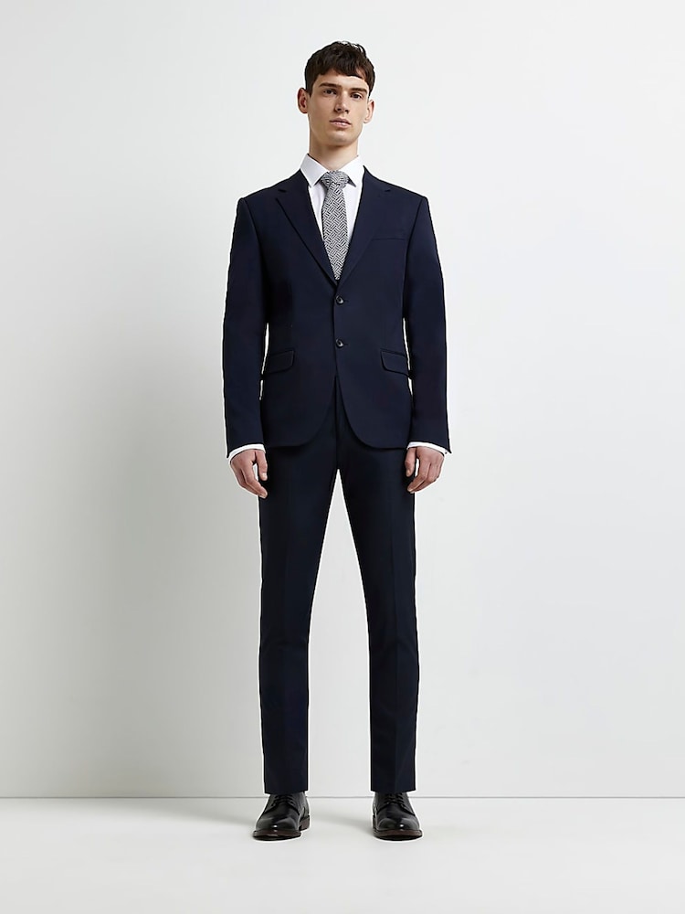River Island ツイル スキニーフィットパンツ - Image 3 of 5