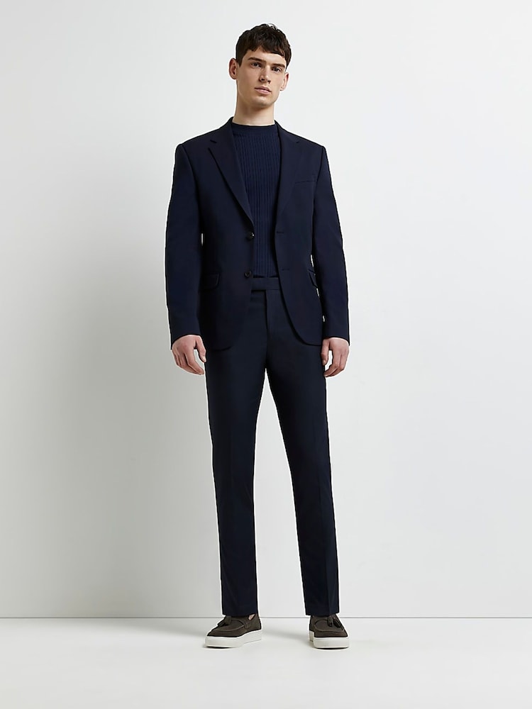 River Island ツイル スキニーフィットパンツ - Image 4 of 5
