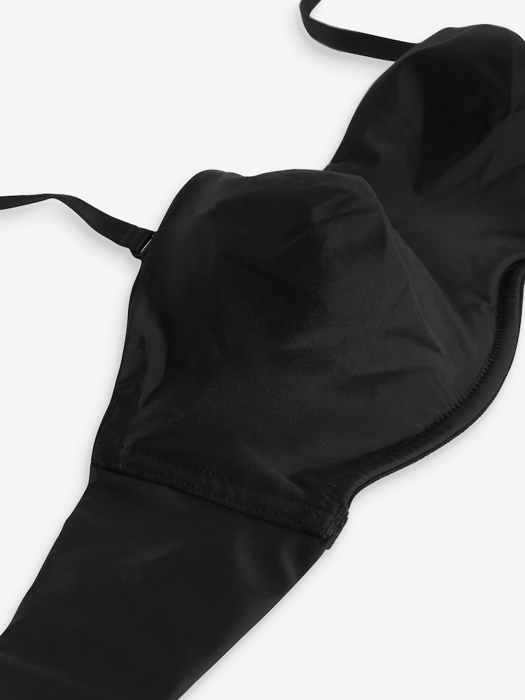 Black A-D Smoothing Strapless Non Pad Wired Bra - Image 6 of 6 Black A-D Smoothing Strapless Non Pad Wired Bra - Image 6 of 6