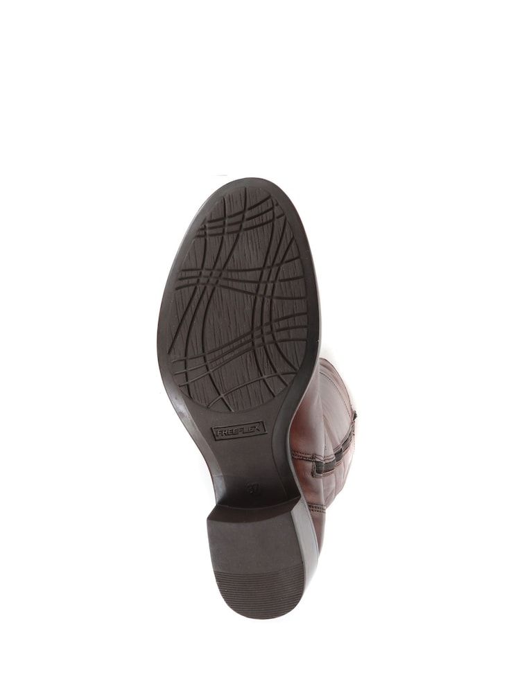 Jones Bootmaker Rachel Leather Rider Boots - Image 6 of 6