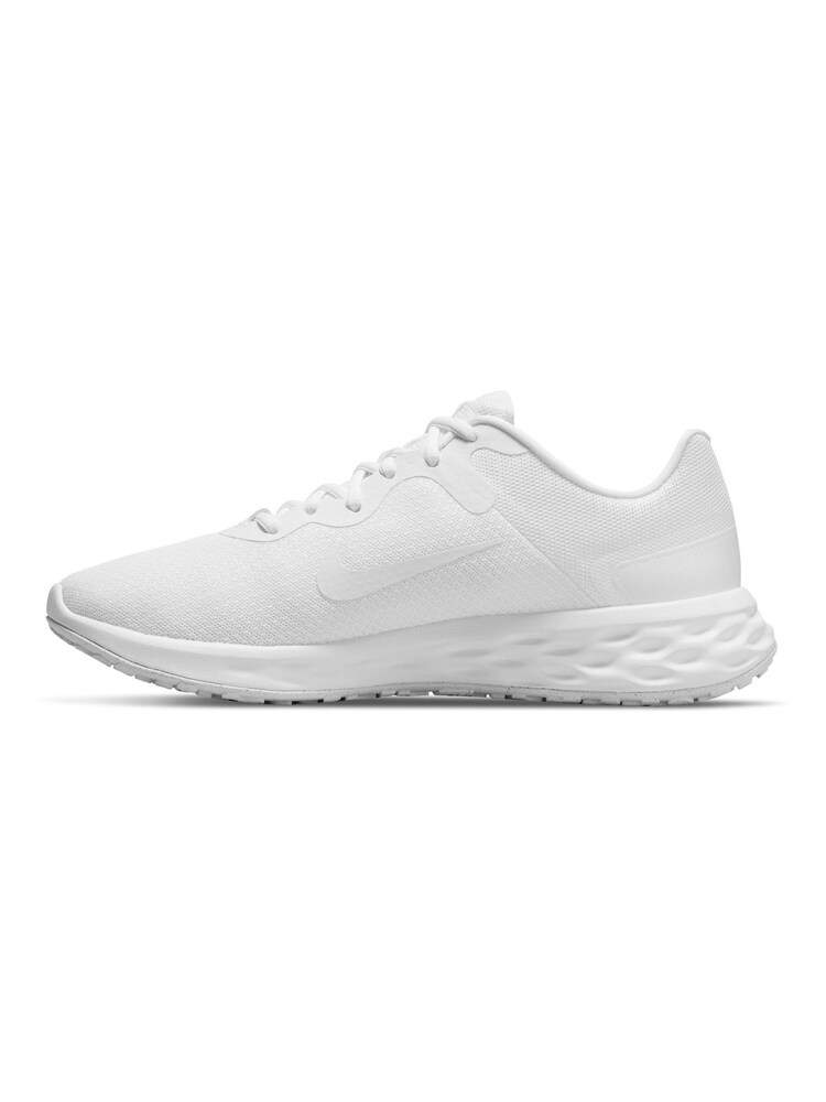 Nike White Revolution 6 Running Trainers - Image 1 of 8