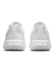 Nike White Revolution 6 Running Trainers - Image 3 of 8