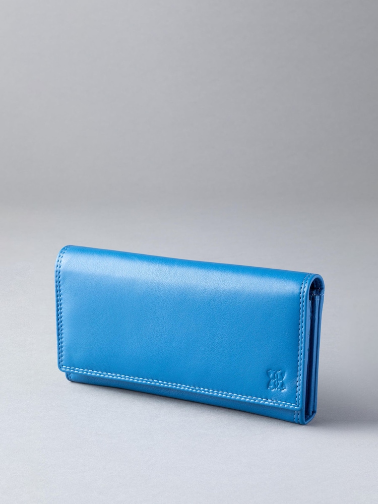 Lakeland Leather Blue Large Purse - Image 1 of 5
