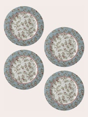 Laura Ashley Green Set of 4 Stockbridge Plates - Image 3 of 3