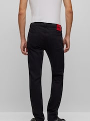 HUGO Dark Wash Slim Fit Comfort Stretch Denim Jeans - Image 2 of 8