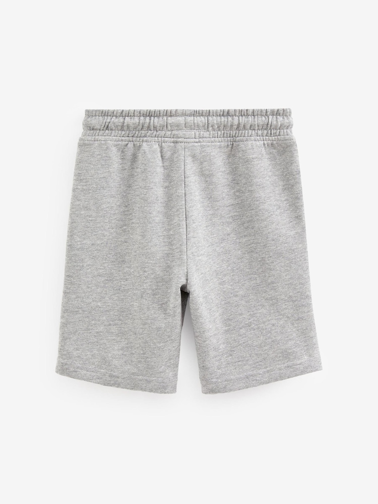 Black/Navy Blue/Khaki Green /Grey 4 Pack Basic Jersey Shorts (3-16yrs) - Image 2 of 2