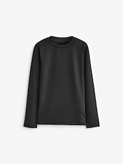 Black Long Sleeve Base Layer (3-16yrs) - Image 4 of 5