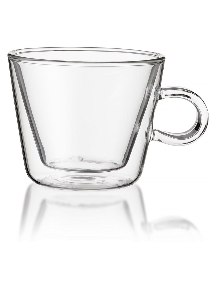 Judge Clear Duo Flare Double Walled Cappuccino Glass Set - Image 3 of 3