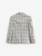 Grey Check Jacket Skinny Fit Suit (12mths-16yrs) - Image 7 of 9