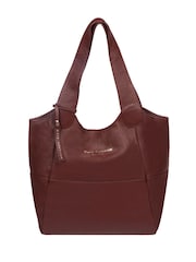 Pure Luxuries London Freer Leather Tote Bag - Image 3 of 6