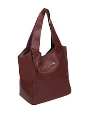 Pure Luxuries London Freer Leather Tote Bag - Image 4 of 6