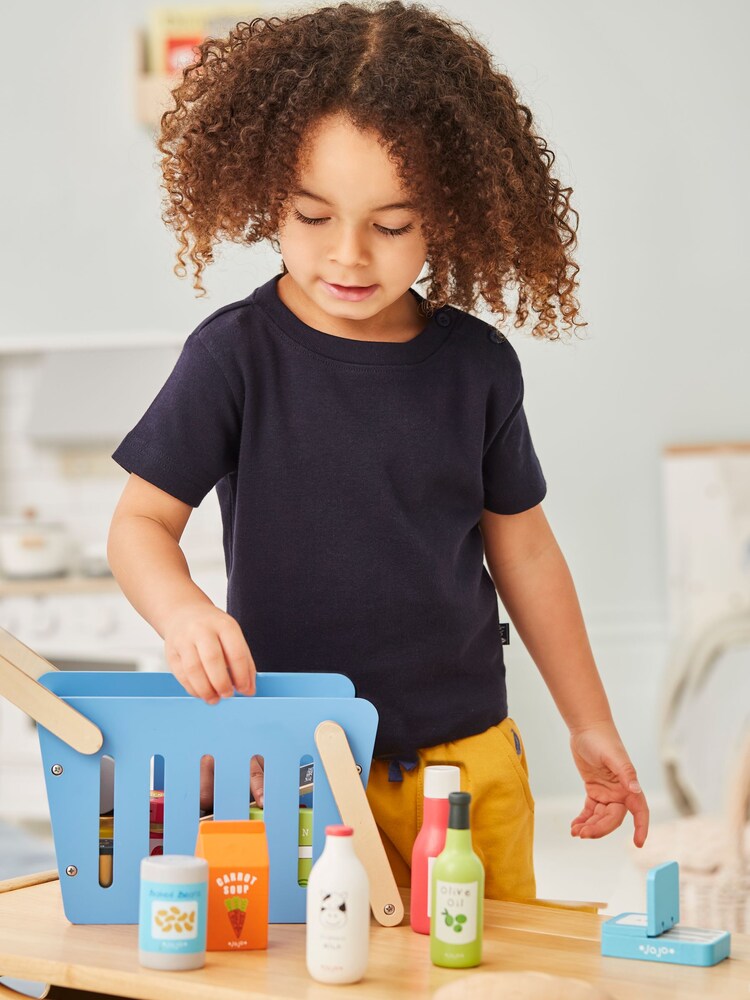 JoJo Maman Bébé Wooden Grocery Set - Image 6 of 6