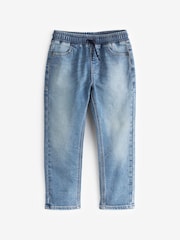 Light Blue Regular Fit Stretch Elasticated Waist Jeans (3-16yrs) - Image 1 of 4