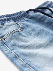 Light Blue Regular Fit Stretch Elasticated Waist Jeans (3-16yrs) - Image 3 of 4