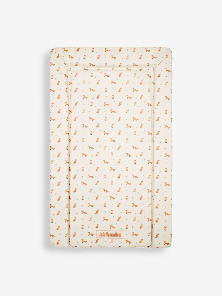 JoJo Maman Bébé Cream Fox Baby Changing Mat - Image 3 of 3