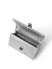 Valentino Bags Silver Divina Cross-Body Chain Tassel Bag - Image 4 of 4
