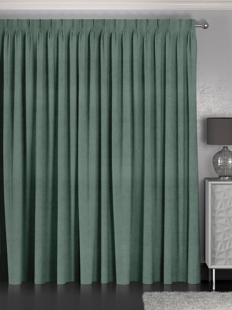 Ocean Green Abbott Made To Measure Curtains - Image 2 of 9