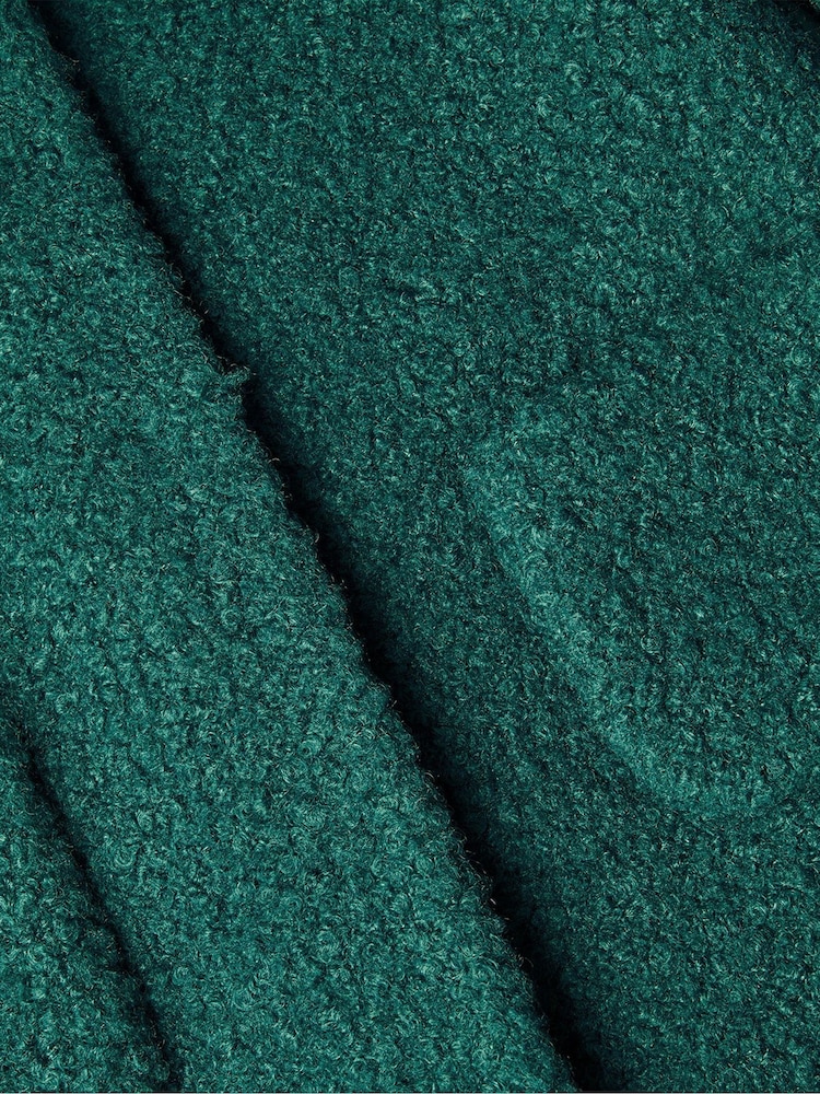Monsoon Teal  Borg Teddy Swing Coat - Image 3 of 3