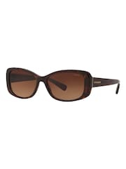 Coach Brown L156 Oval Sunglasses - Image 3 of 13