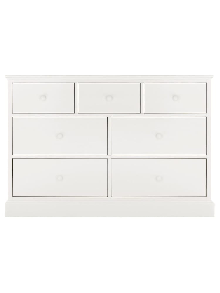 Bentley Designs White Ashby 3-4 Drawer Chest - Image 3 of 3