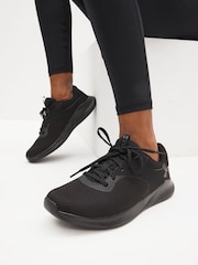 Under Armour Light Black Charged Aurora 2 Trainers - Image 1 of 9