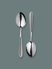 Mary Berry Set of 4 Grey Signature Serving Spoons - Image 1 of 3
