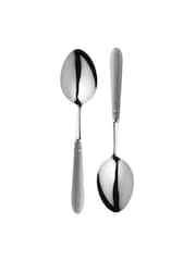Mary Berry Set of 4 Grey Signature Serving Spoons - Image 2 of 3