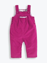 JoJo Maman Bébé Raspberry Pretty Cord Dungarees - Image 2 of 3