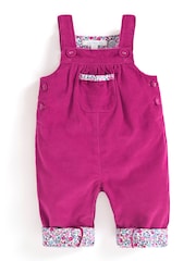 JoJo Maman Bébé Raspberry Pretty Cord Dungarees - Image 3 of 3