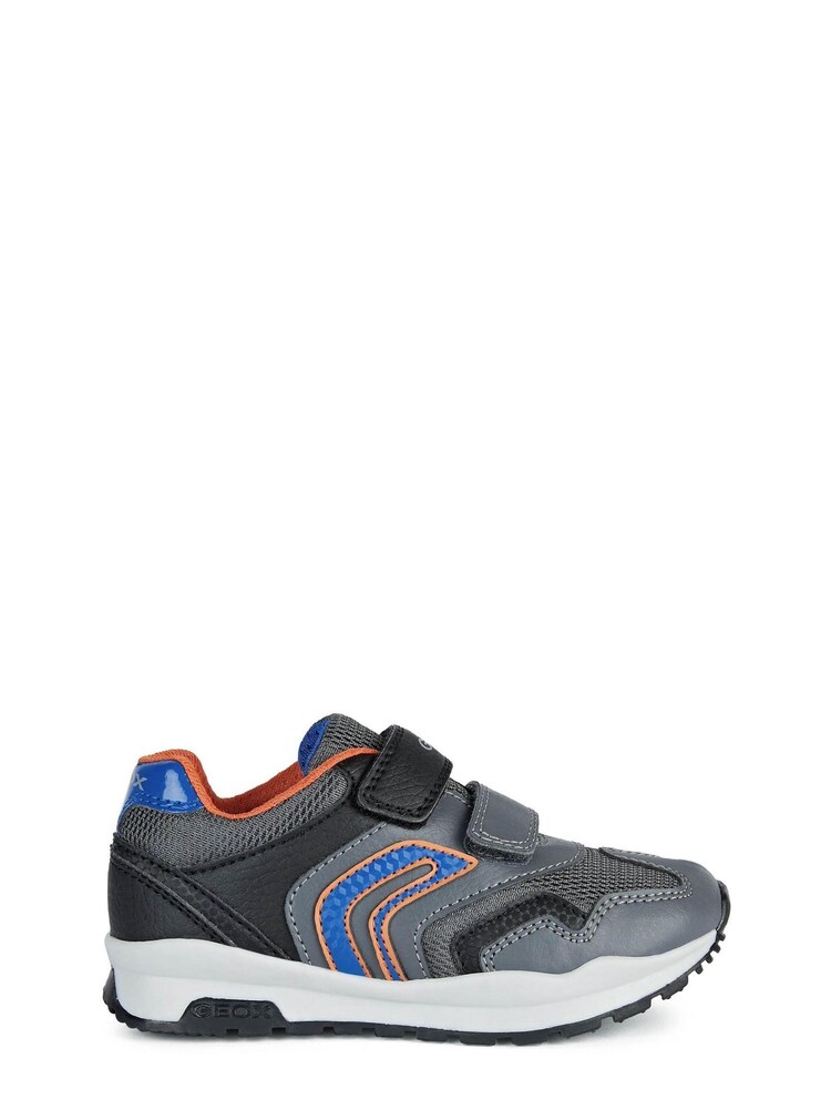 Geox Junior Boys Grey Pavel Trainers - Image 1 of 5