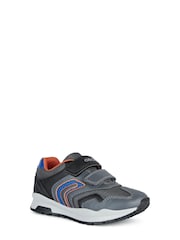 Geox Junior Boys Grey Pavel Trainers - Image 2 of 5