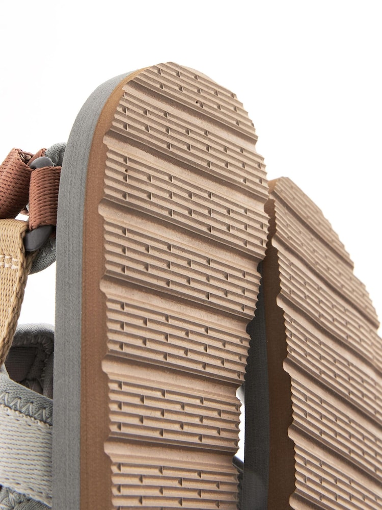 Minerals Colourblock Touch Fastening Adjustable Strap Tape Trekker Sandals - Image 5 of 5 Minerals Colourblock Touch Fastening Adjustable Strap Tape Trekker Sandals - Image 5 of 5