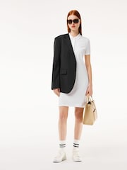 Lacoste Ess White Dress - Image 2 of 6