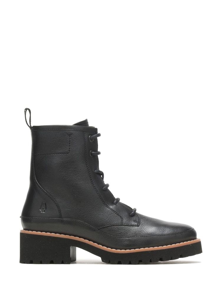 Hush Puppies Amelia Lace Brown Boots - Image 1 of 5