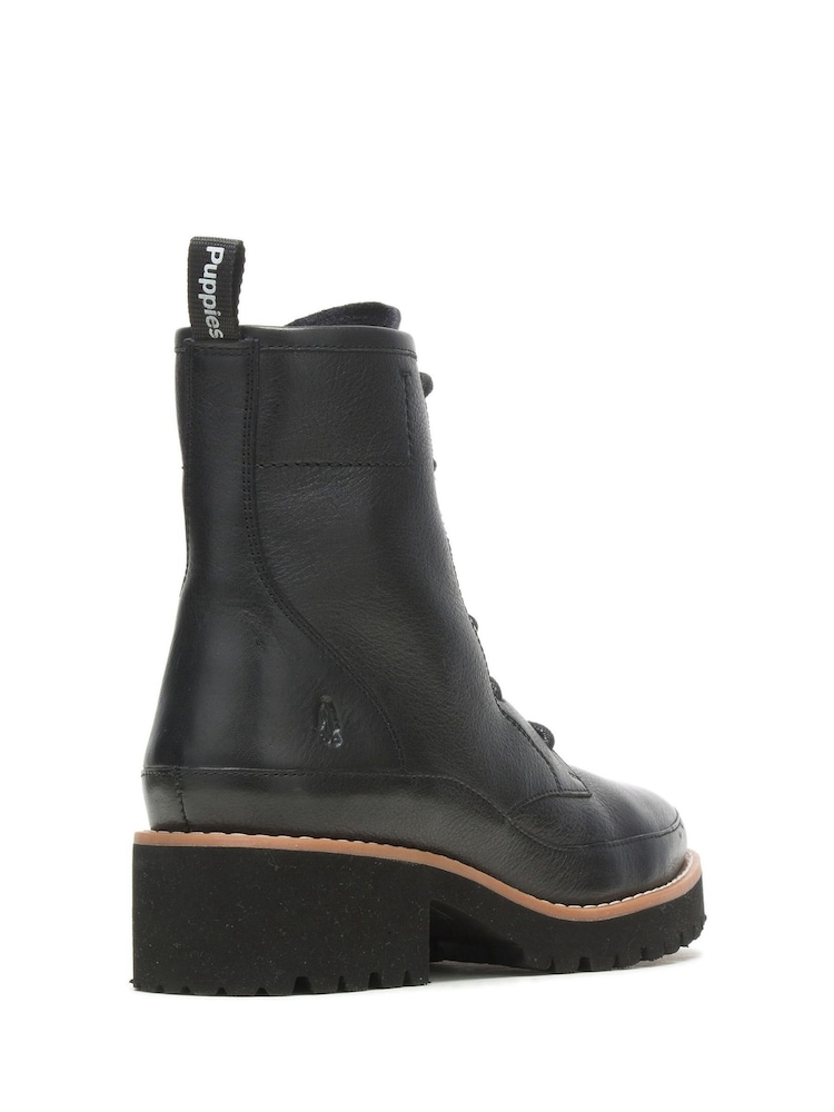 Hush Puppies Amelia Lace Brown Boots - Image 2 of 5