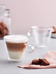 Judge Clear Duo Flare Double Walled Latte Glass Set - Image 2 of 3