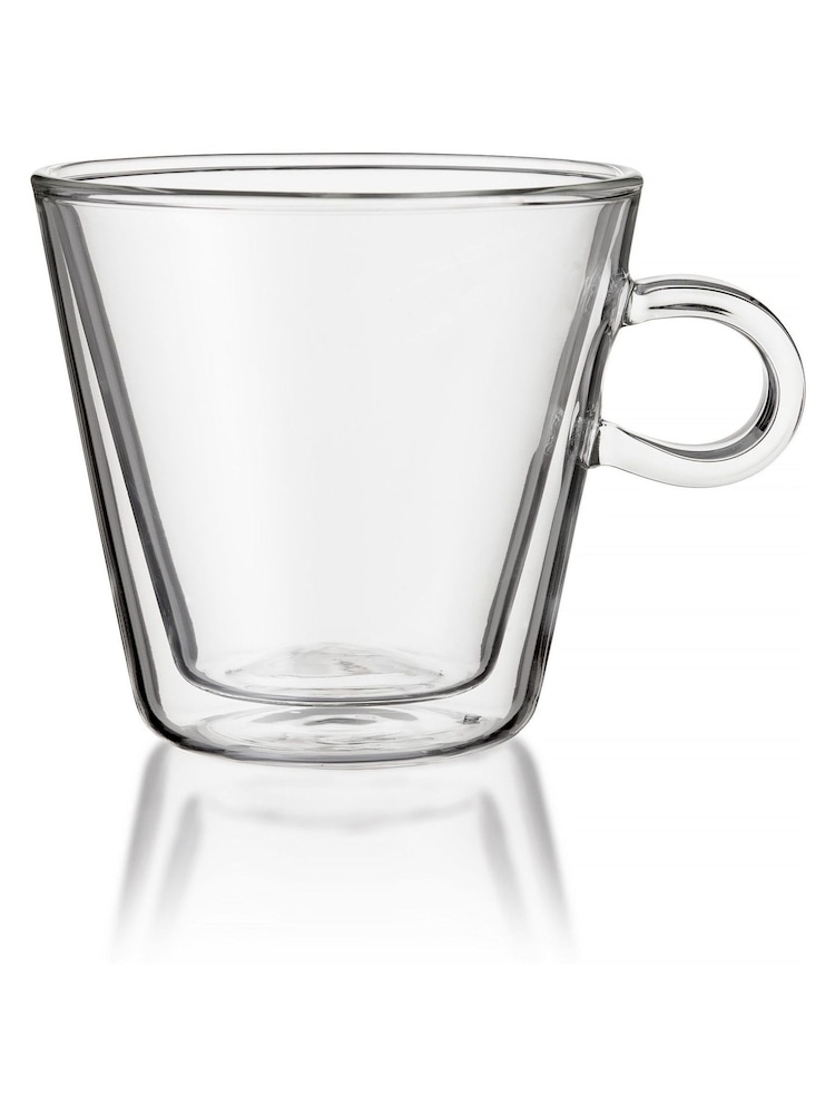 Judge Clear Duo Flare Double Walled Latte Glass Set - Image 3 of 3