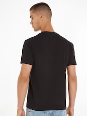 Calvin Klein Black Micro Logo T-Shirt - Image 2 of 4